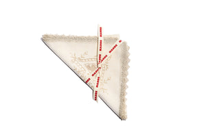 Vintage  Linen Napkin Pairs | Various Designs