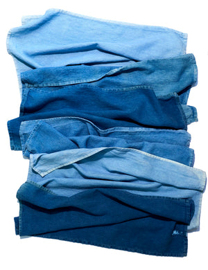 INDIGO TEA TOWELS